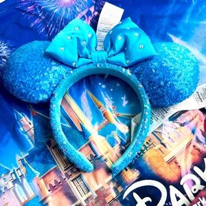 Disney Minnie Blue Sequin Ears